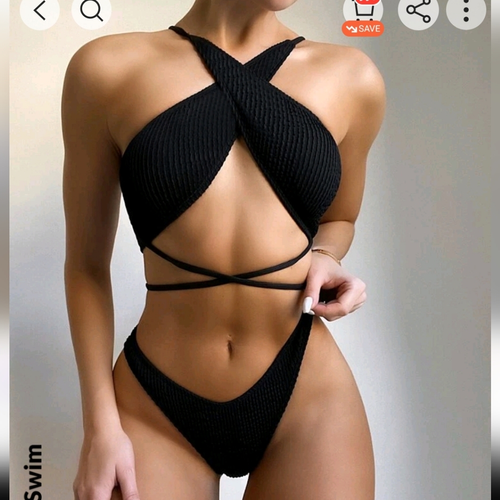 Halter Tie-Up Bikini